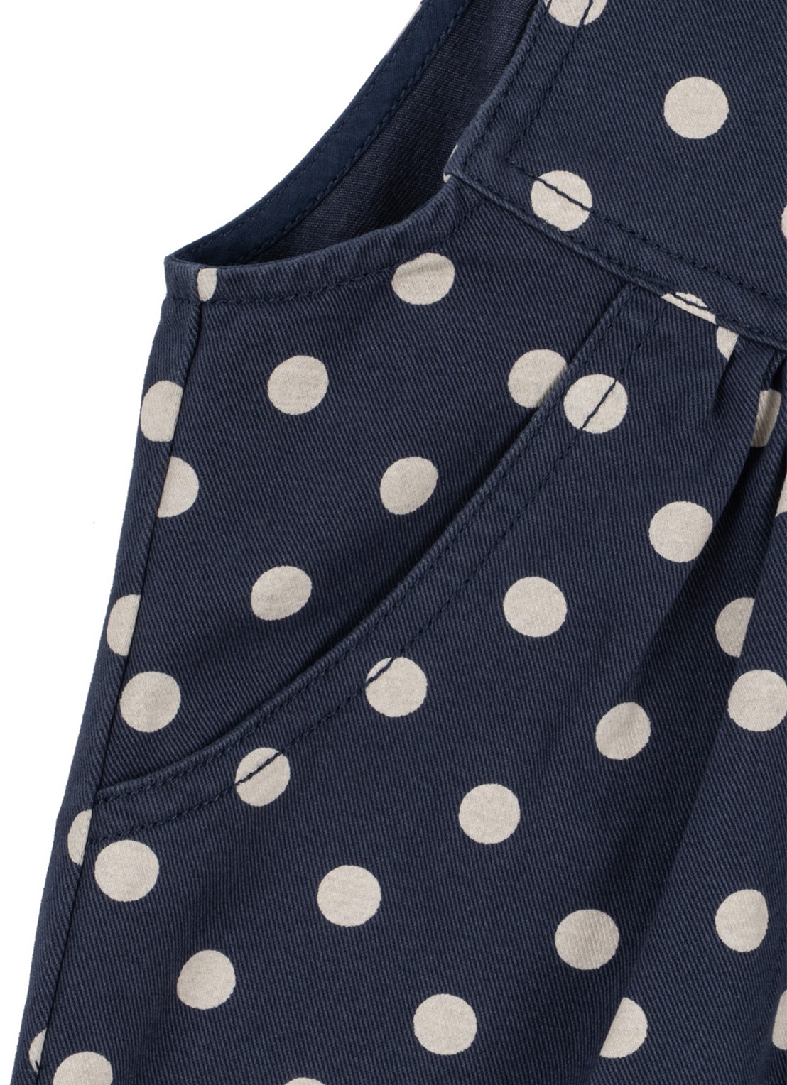 Konges Sløjd Babypak met stippenprint - detail 3 donkerblauw