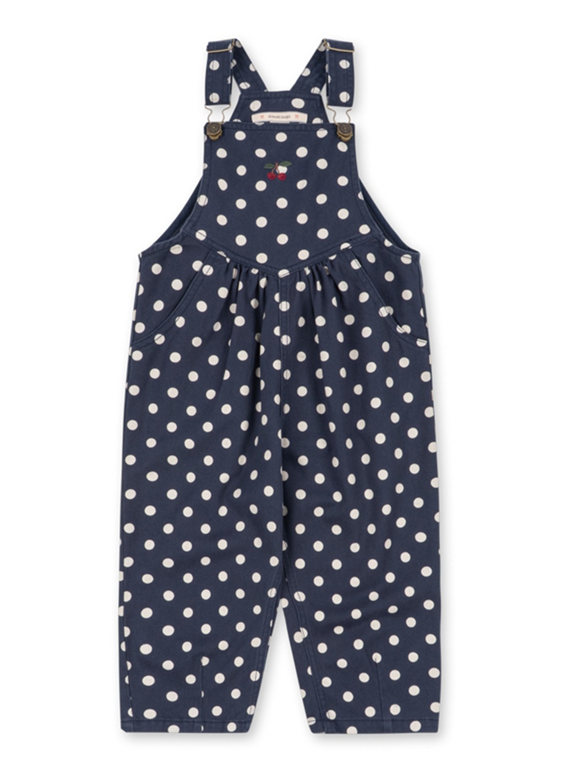 Konges Sløjd Babypak met stippenprint - voorkant 5 donkerblauw