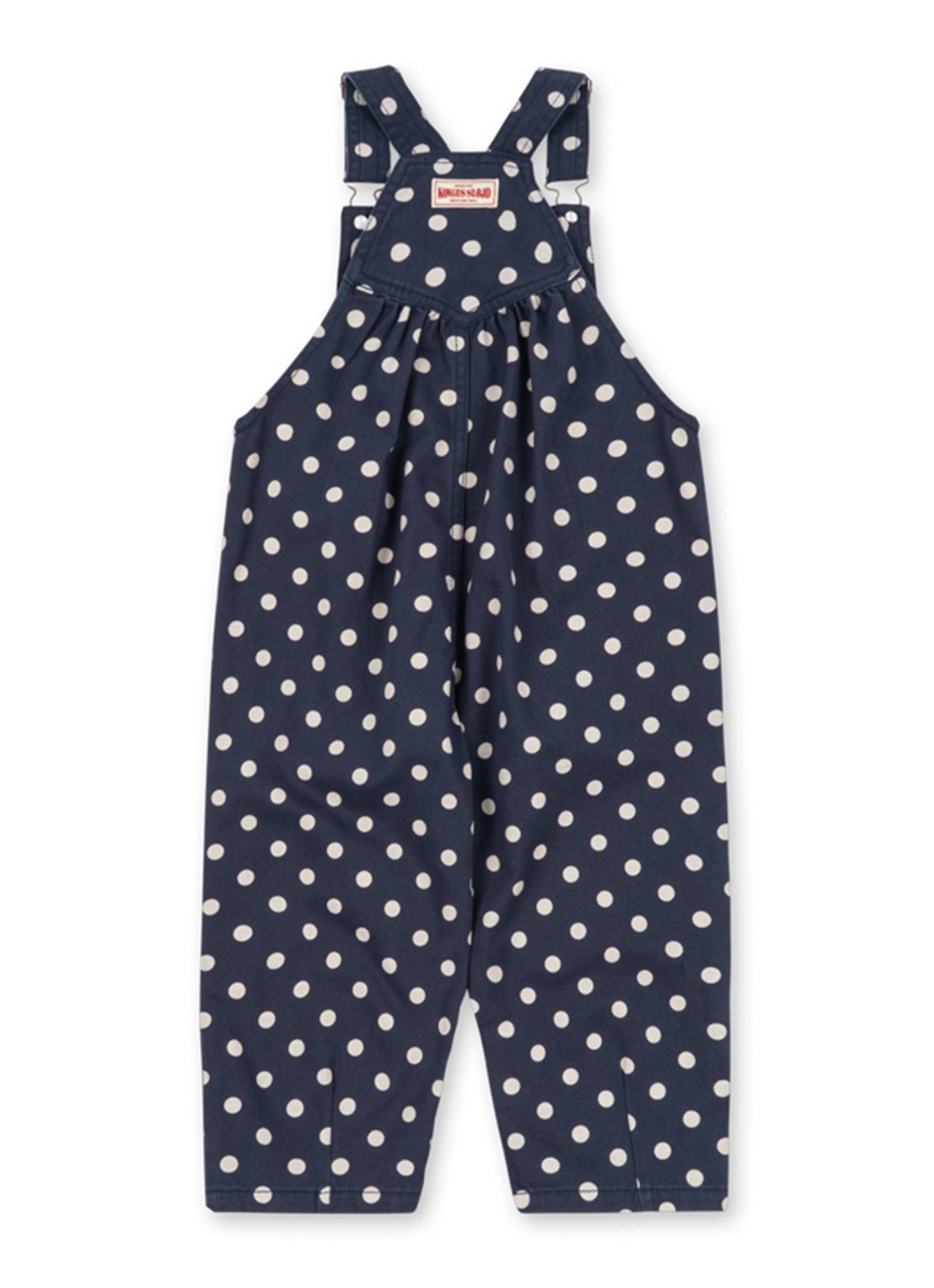Konges Sløjd Babypak met stippenprint - voorkant 6 donkerblauw