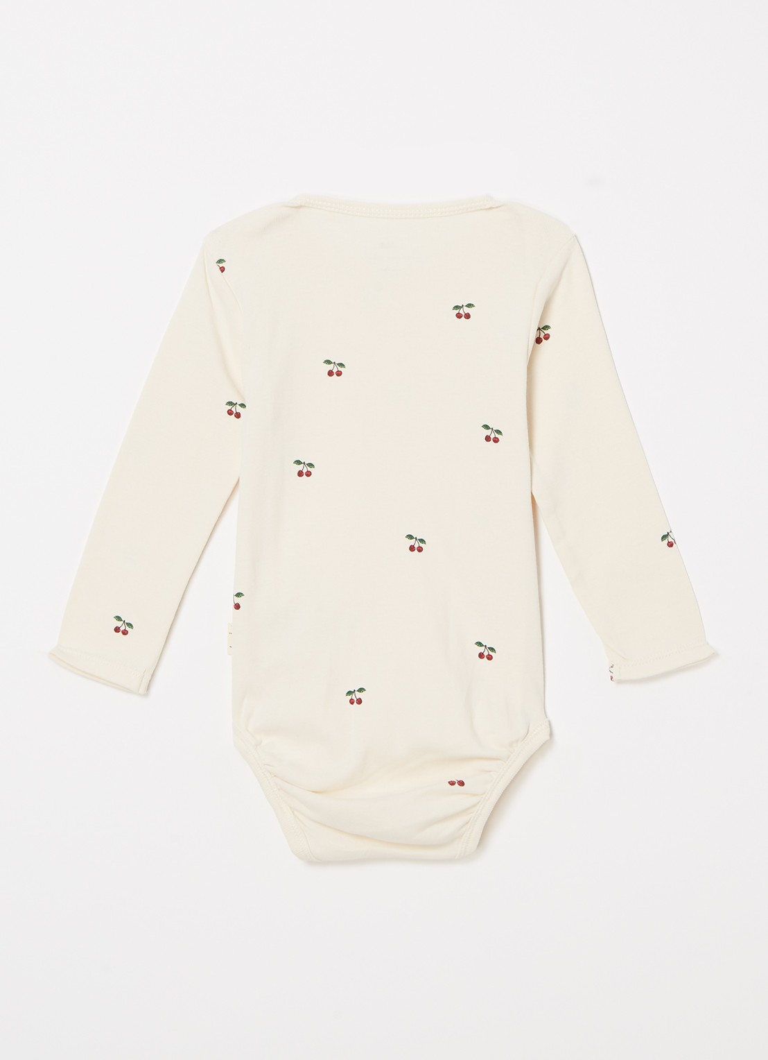 Konges Sløjd Babypak van  katoen met print - voorkant 2 beige