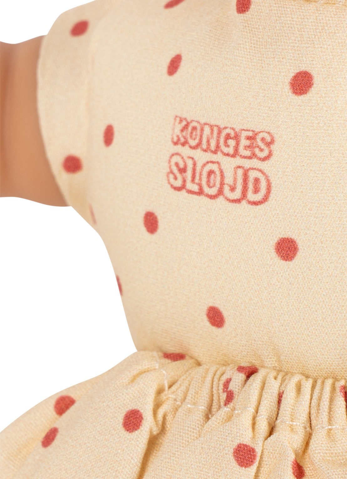 Konges Sløjd Babypop 21 cm - detail blauw