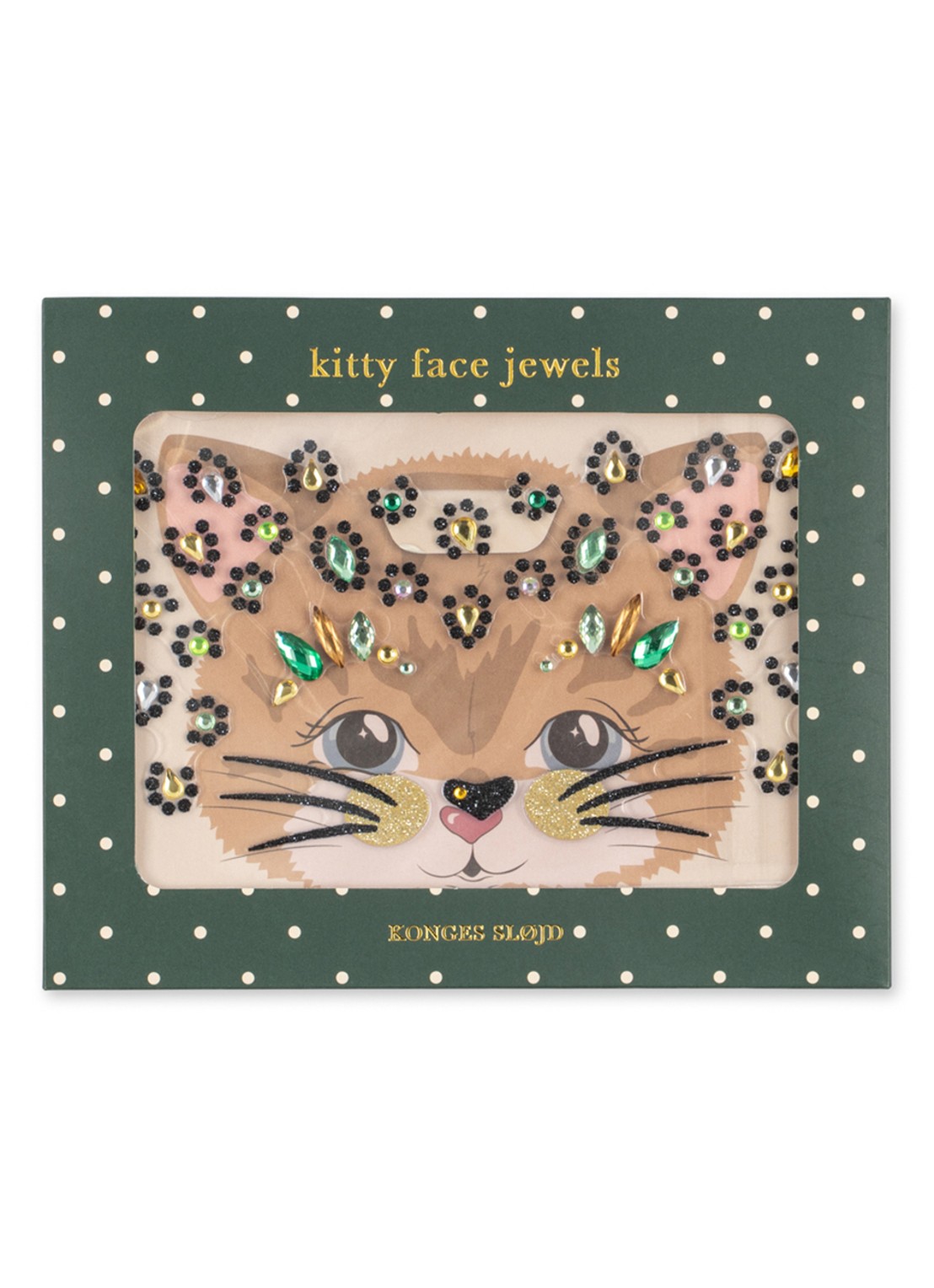 Konges Sløjd Christmas adventkalender - voorkant 8 beige