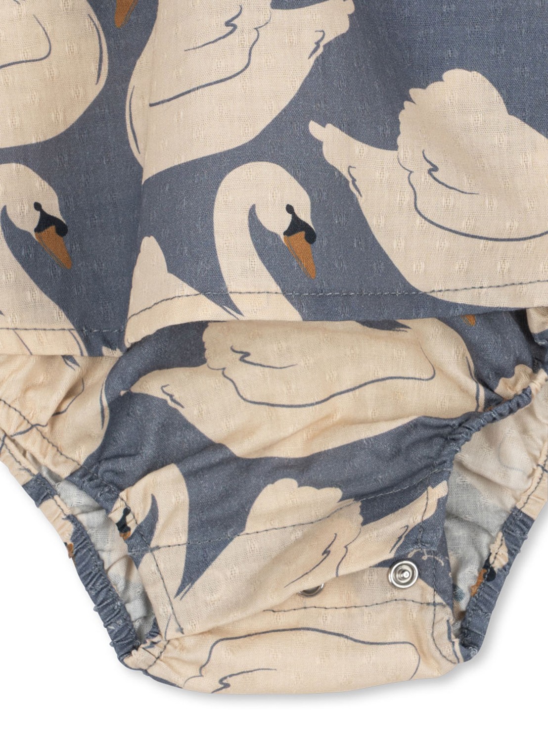 Konges Sløjd Evia romper met print - detail 2 wit