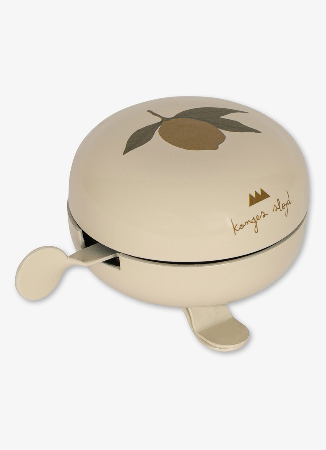 Konges Sløjd Fietsbel 6,5 cm - voorkant beige