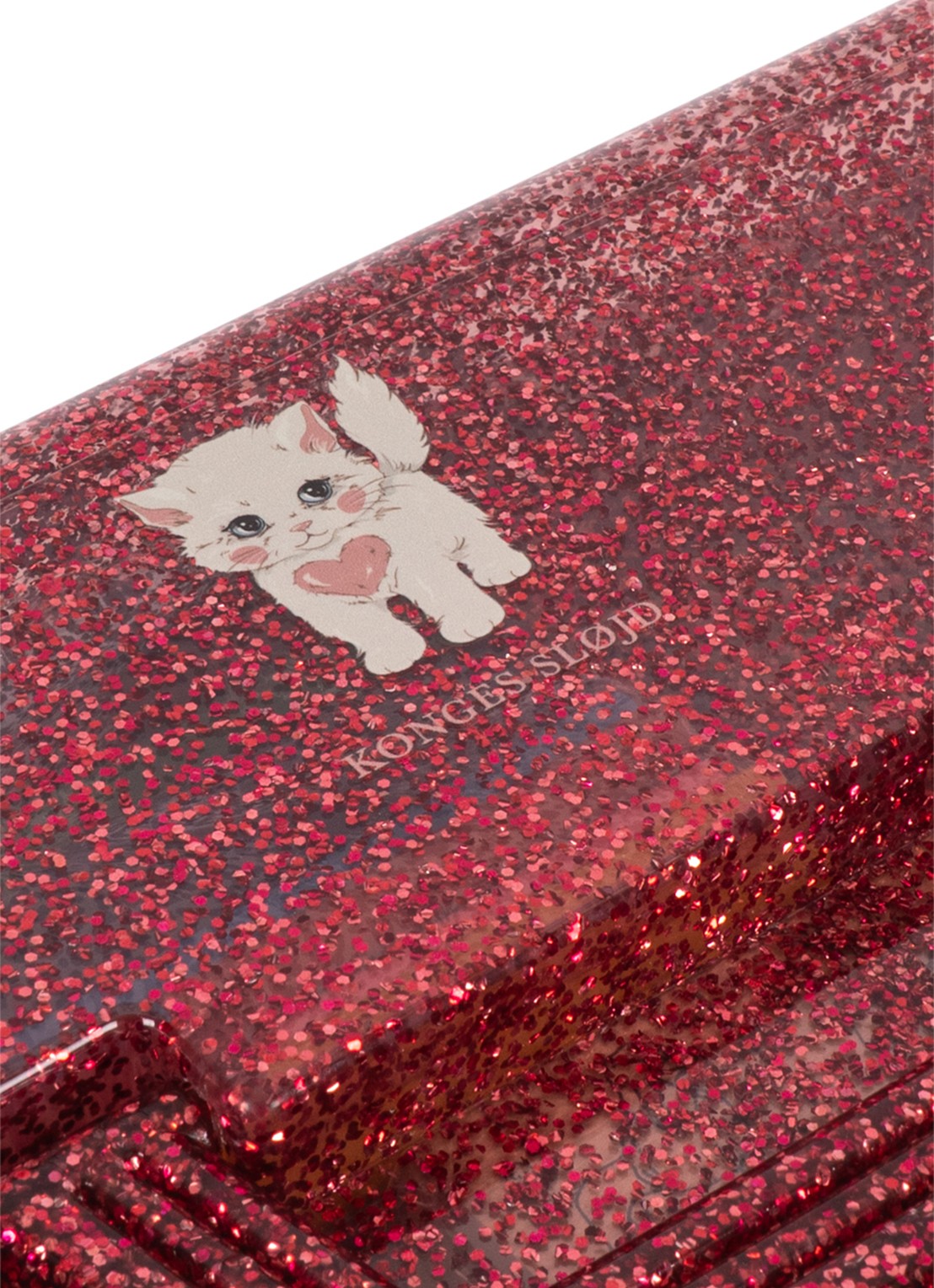 Konges Sløjd Glitter knutselset - detail 4 rood