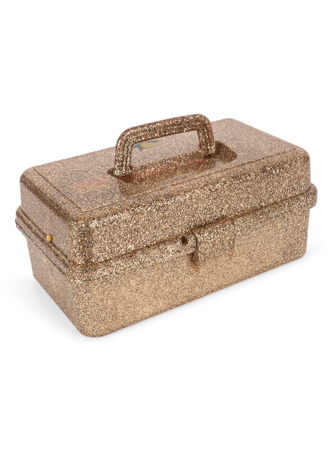 Konges Sløjd Glitter knutselset - voorkant 7 goud