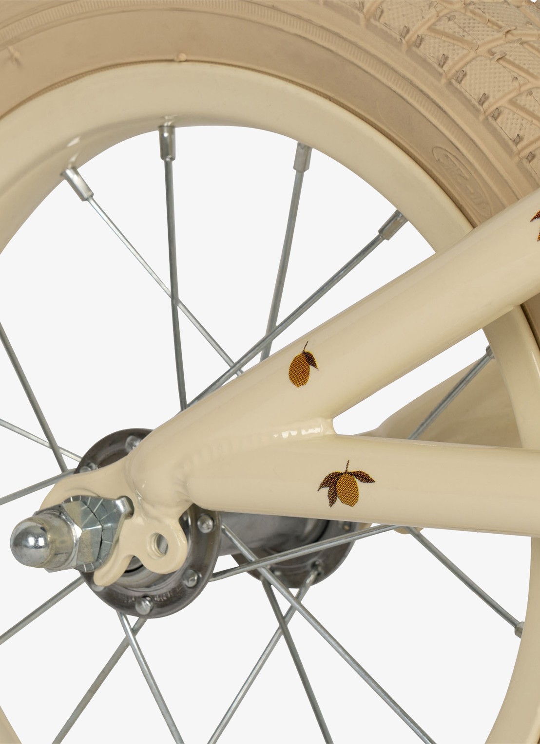 Konges Sløjd Kinderfiets met print - detail 5 beige