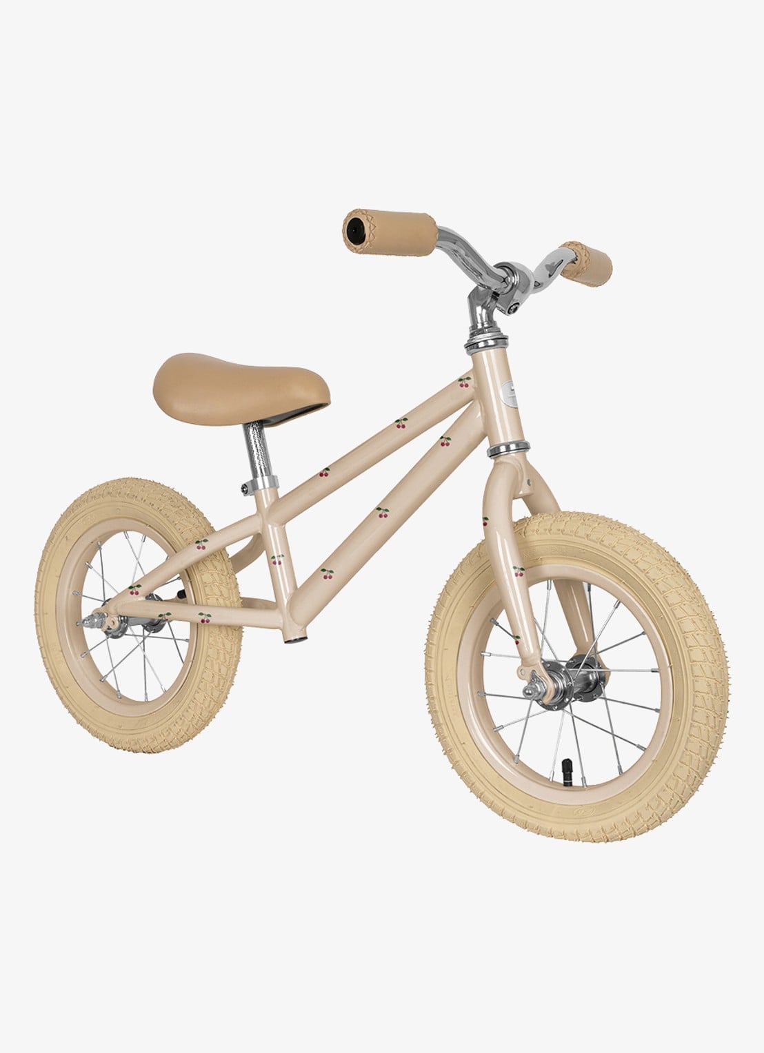 Konges Sløjd Kinderfiets met print - detail lichtroze