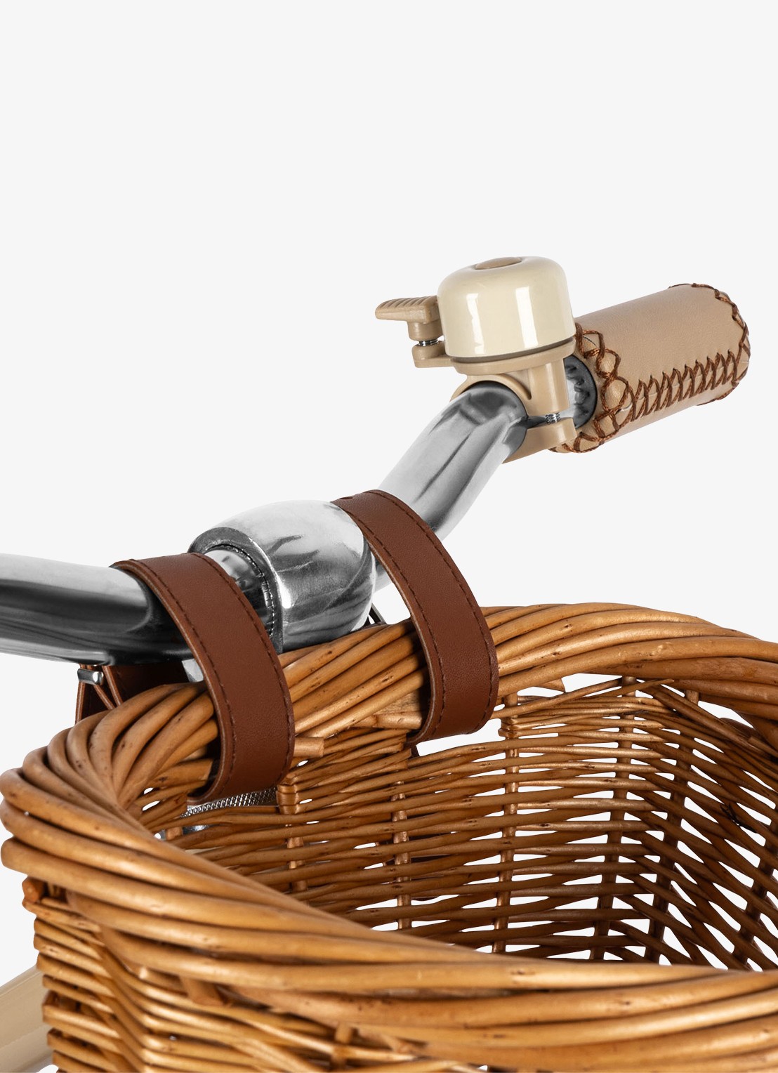 Konges Sløjd Kinderfiets met print - detail 4 lichtroze
