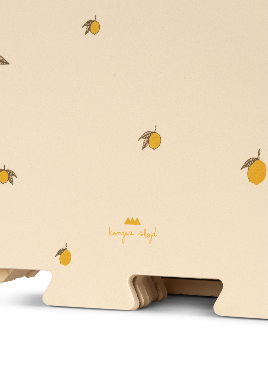 Konges Sløjd Lemon speelmat - detail kobaltblauw