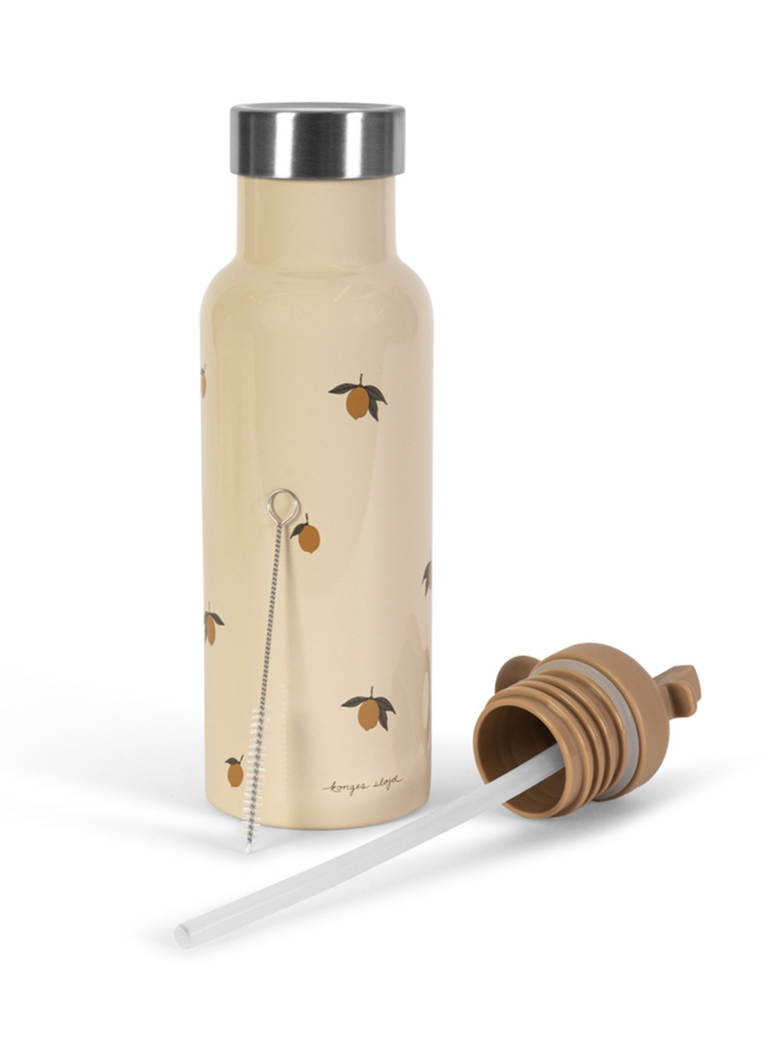 Konges Sløjd Lemon thermosfles 35 cl - voorkant 3 beige