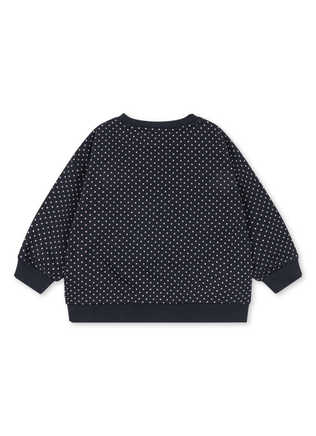 Konges Sløjd Lou sweater met pailletten - voorkant 5 donkerblauw