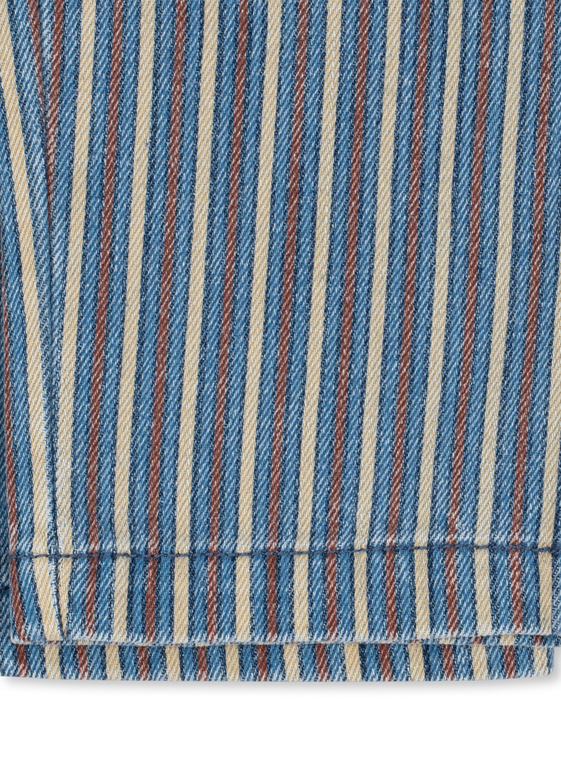 Konges Sløjd Magot straight leg jeans met print - detail 5 blauw