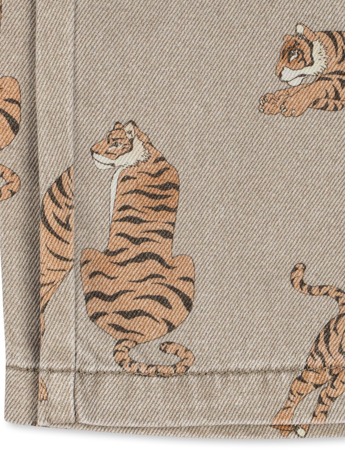 Konges Sløjd Magot straight leg jeans met print - detail 2 multicolor