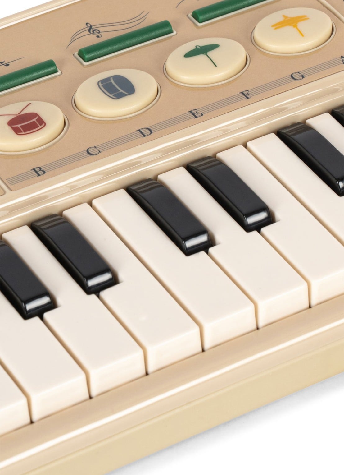 Konges Sløjd Music keyboard - detail 2 beige