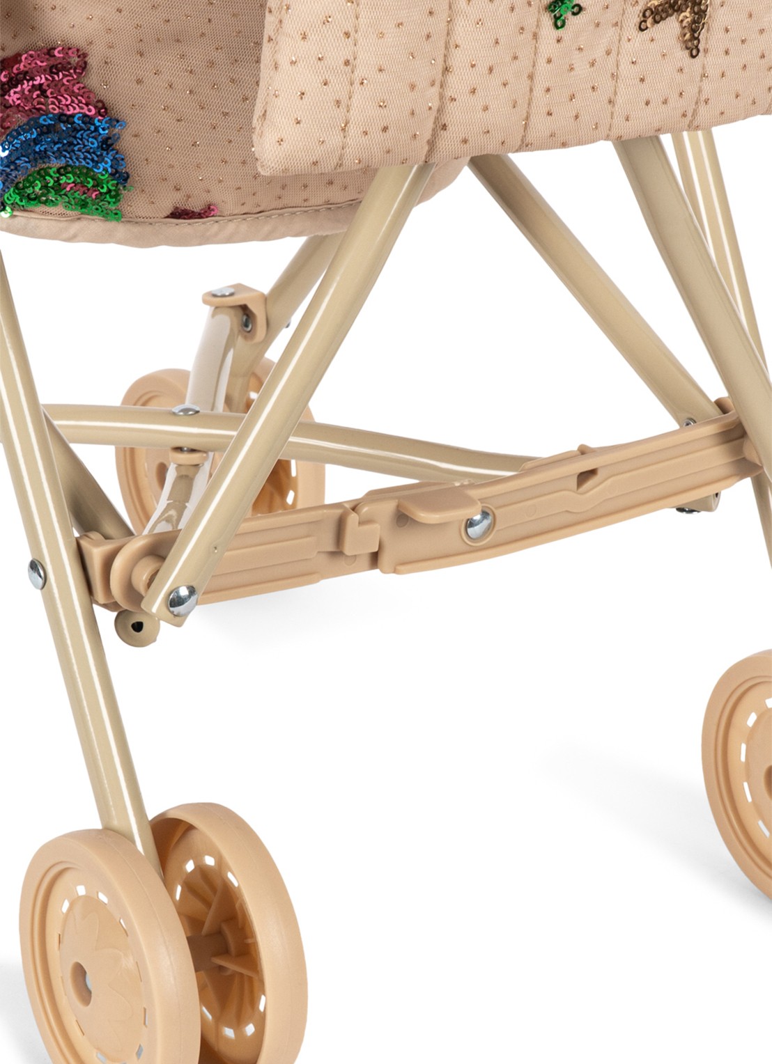 Konges Sløjd Poppenwagen 56 cm - detail 5 beige