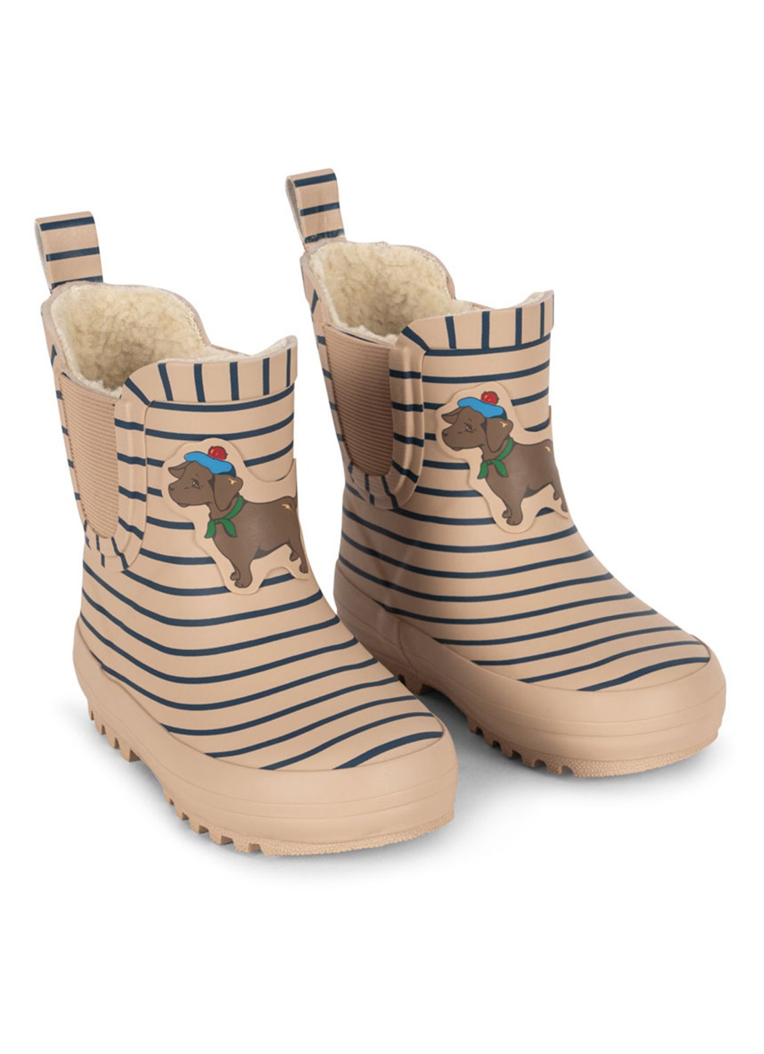 Konges Sløjd Roi regenlaars - voorkant 5 beige