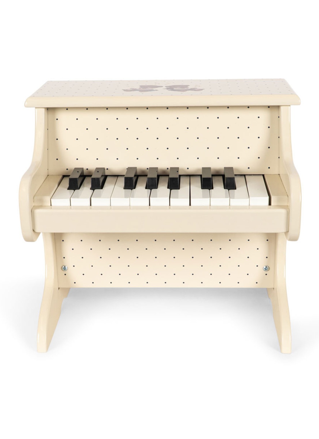 Konges Sløjd Teddy piano - achterkant 5 beige
