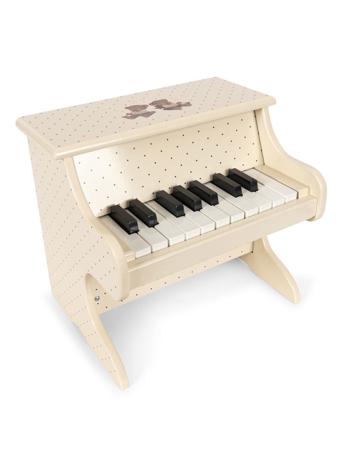 Konges Sløjd Teddy piano - voorkant 3 beige