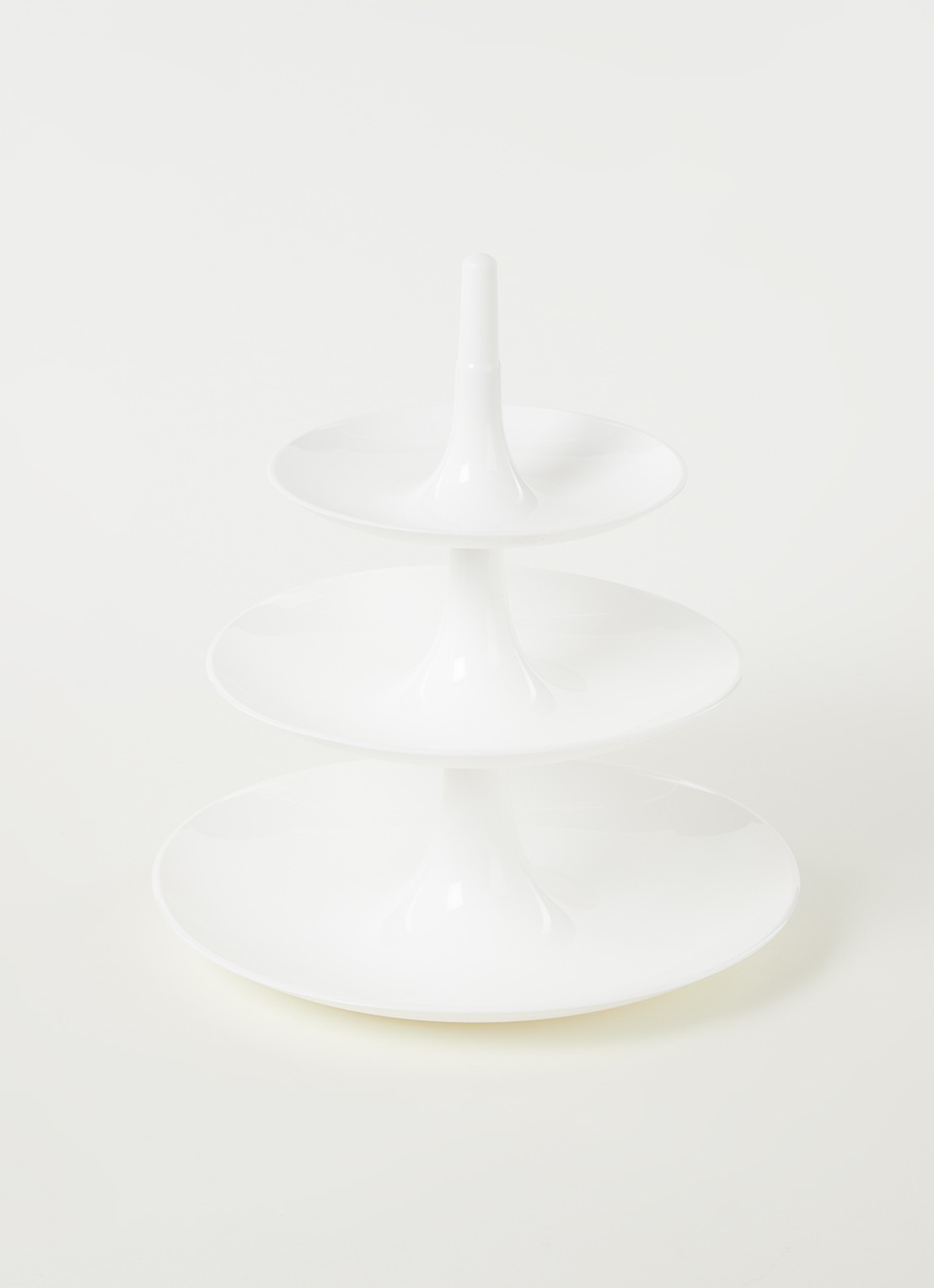 Koziol Babell L etagère 34 cm - voorkant 3 wit