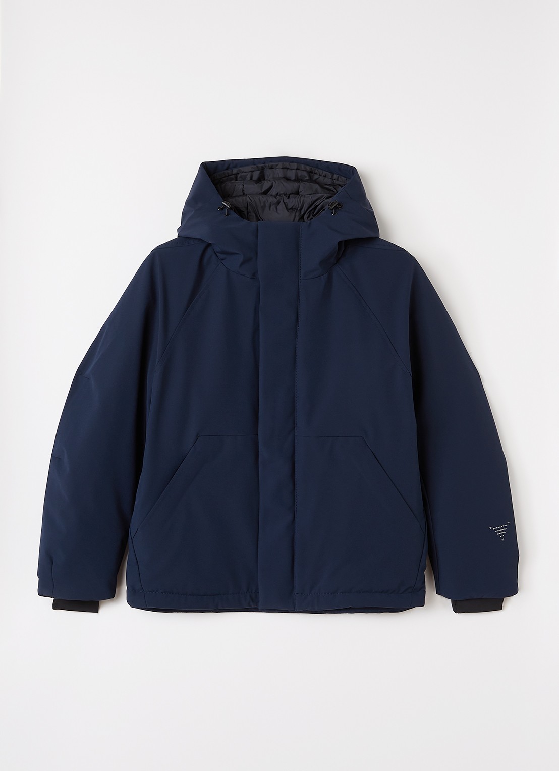 Krakatau Gewatteerd jack met ritszakken - voorkant donkerblauw