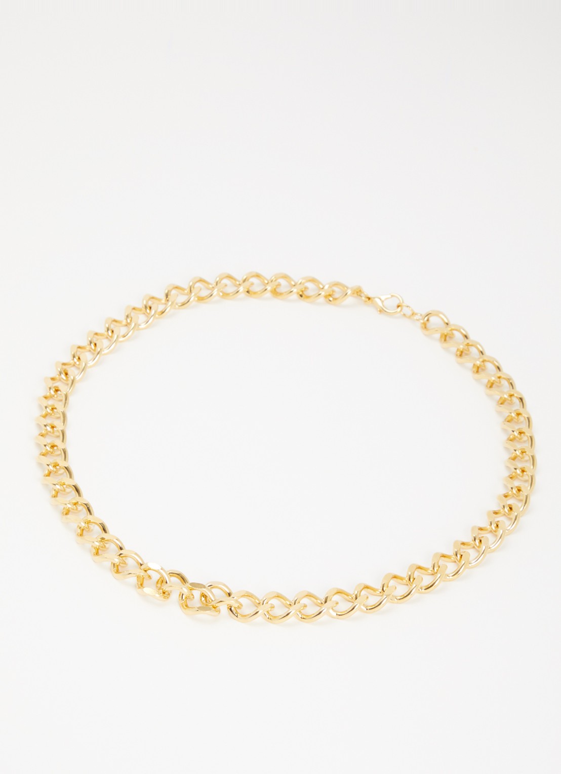 Kroonjuweeltjes Amalfi ketting verguld - detail 2 goud