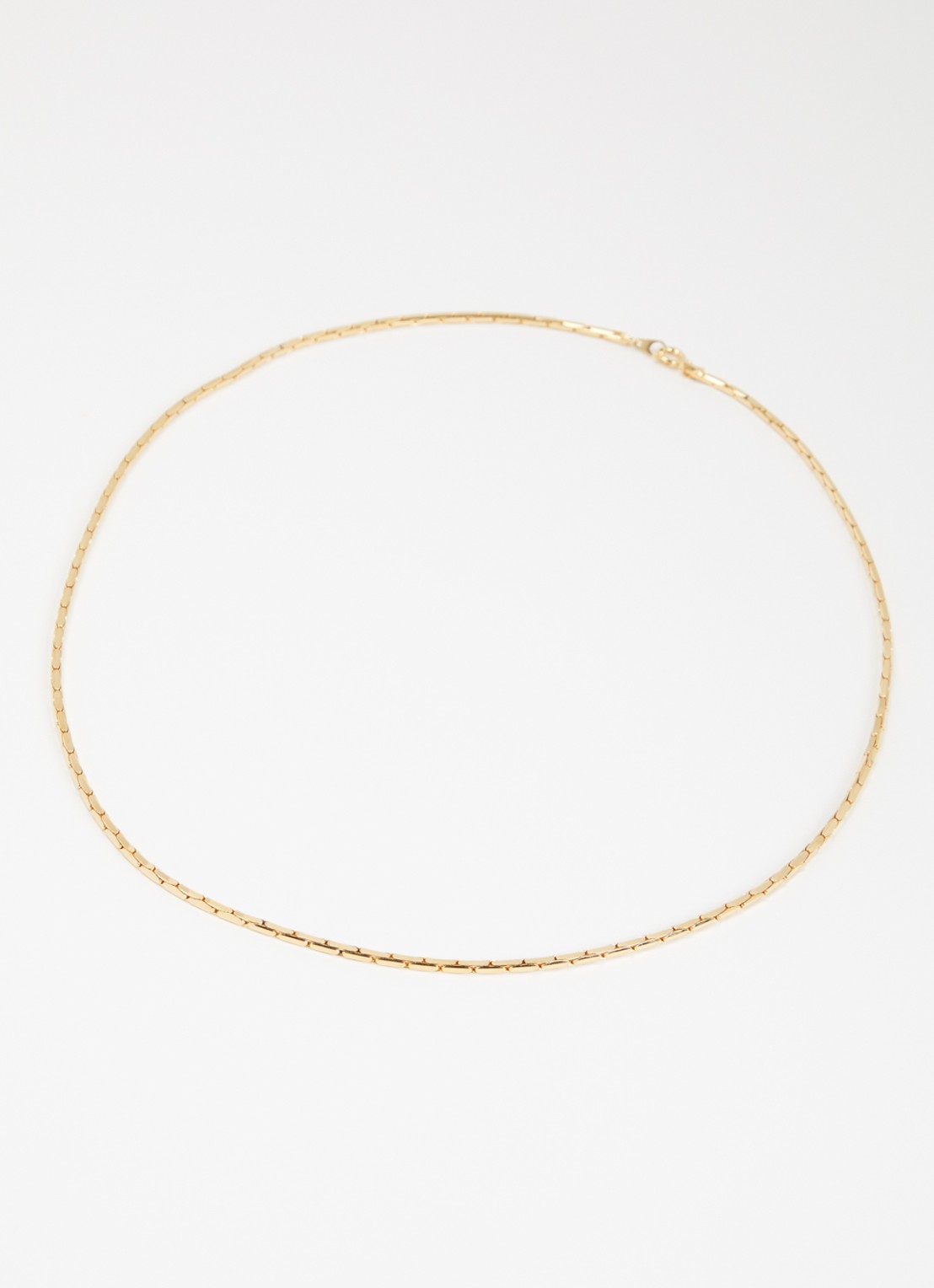 Kroonjuweeltjes Archive II ketting verguld - detail goud