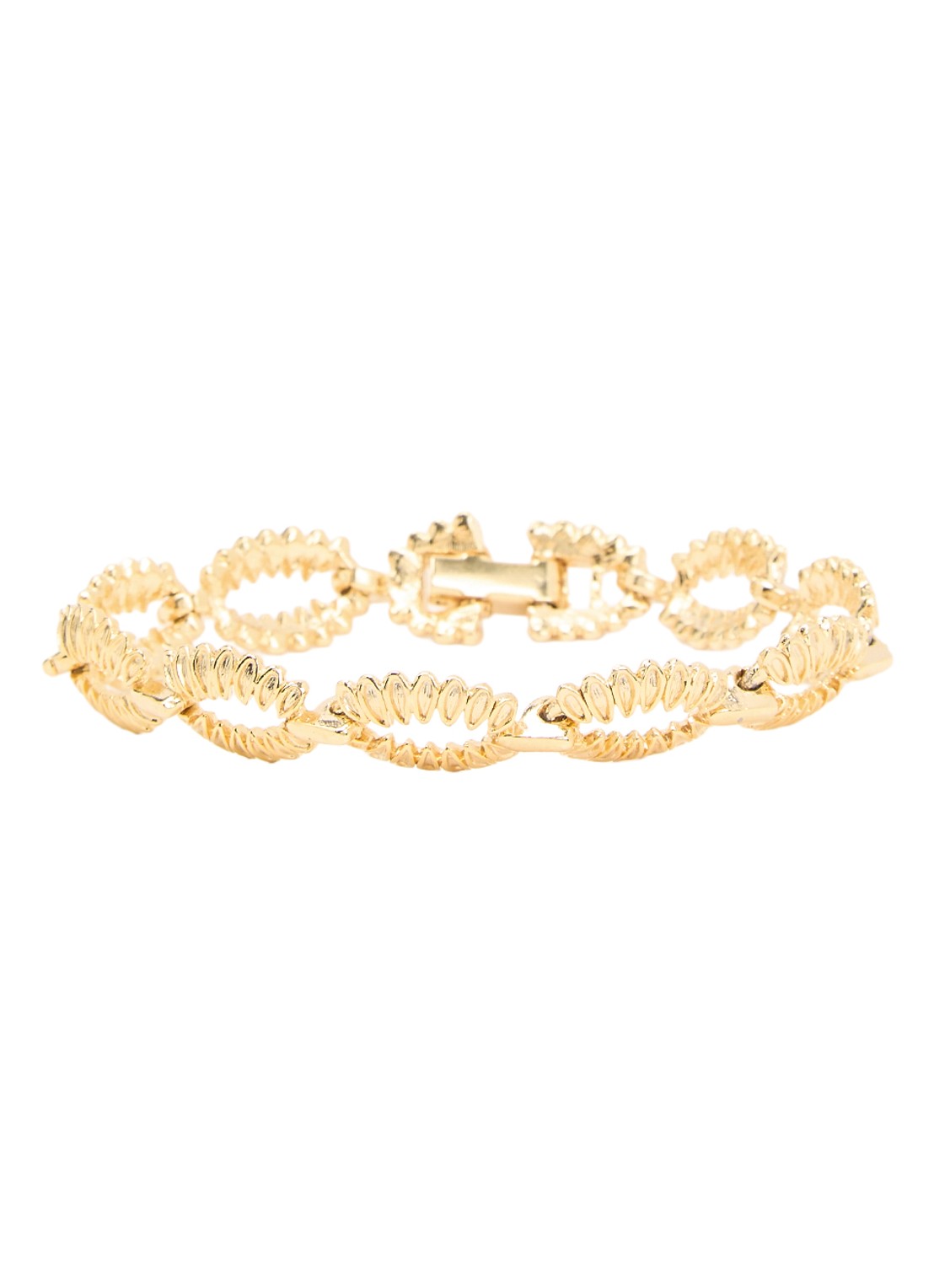 Kroonjuweeltjes Arpege armband verguld - voorkant goud