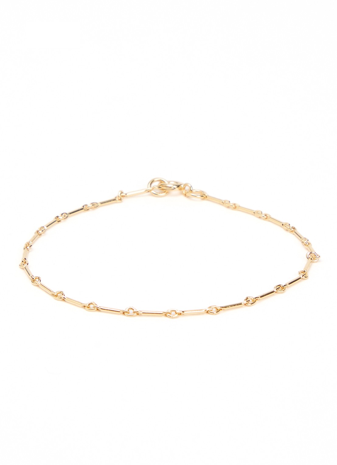 Kroonjuweeltjes Como armband verguld - voorkant 3 goud