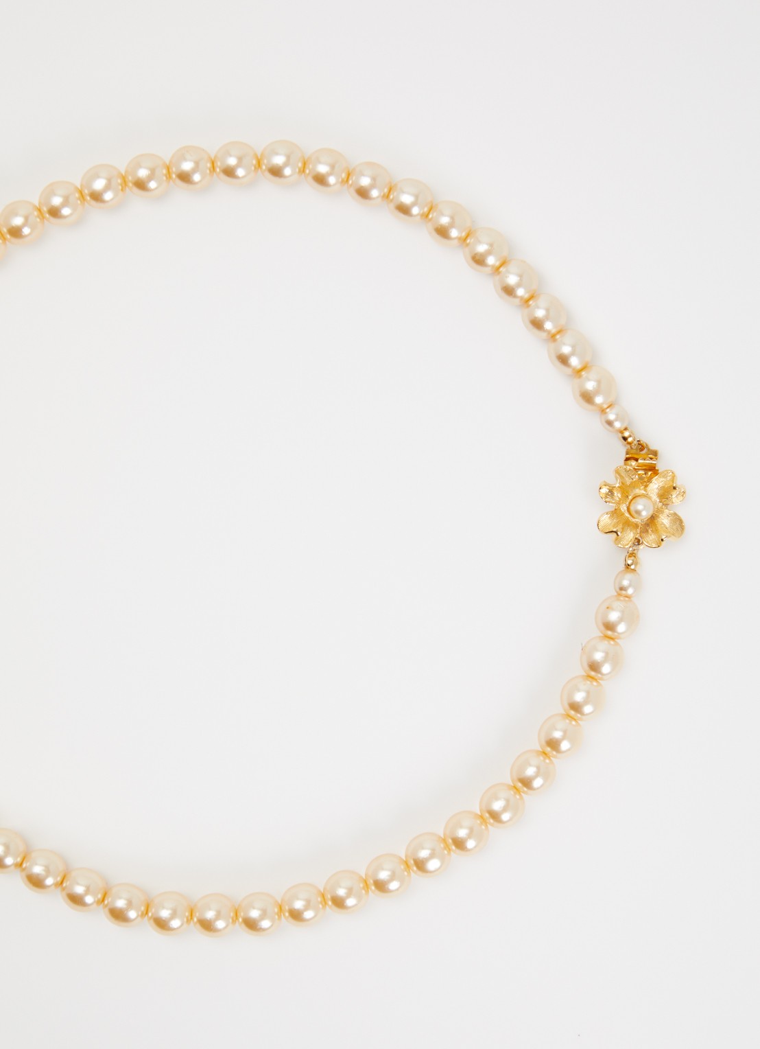 Kroonjuweeltjes Grace ketting verguld - detail 3 goud
