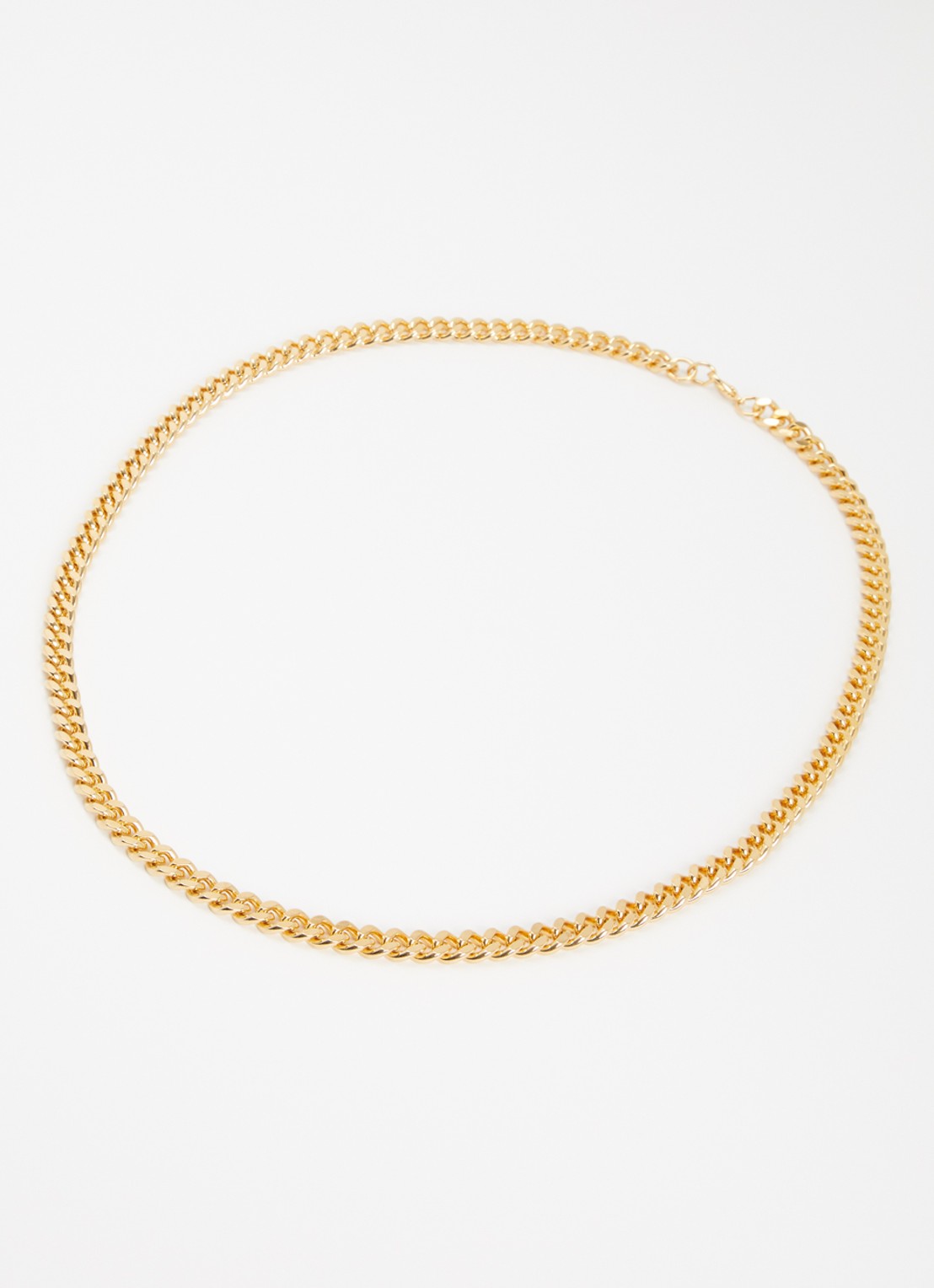 Kroonjuweeltjes Lido ketting verguld - detail goud