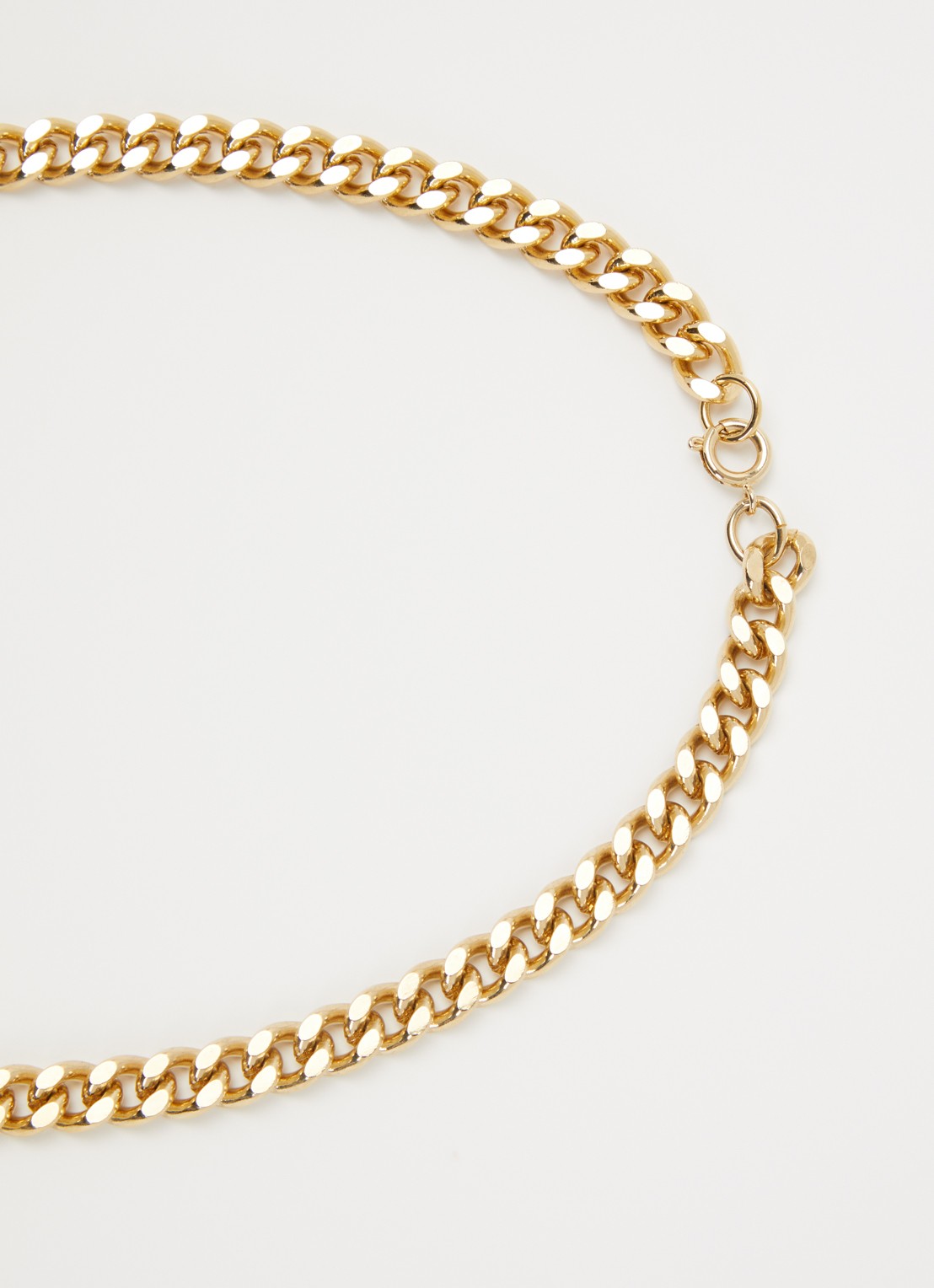 Kroonjuweeltjes Monaco ketting verguld - detail 2 goud