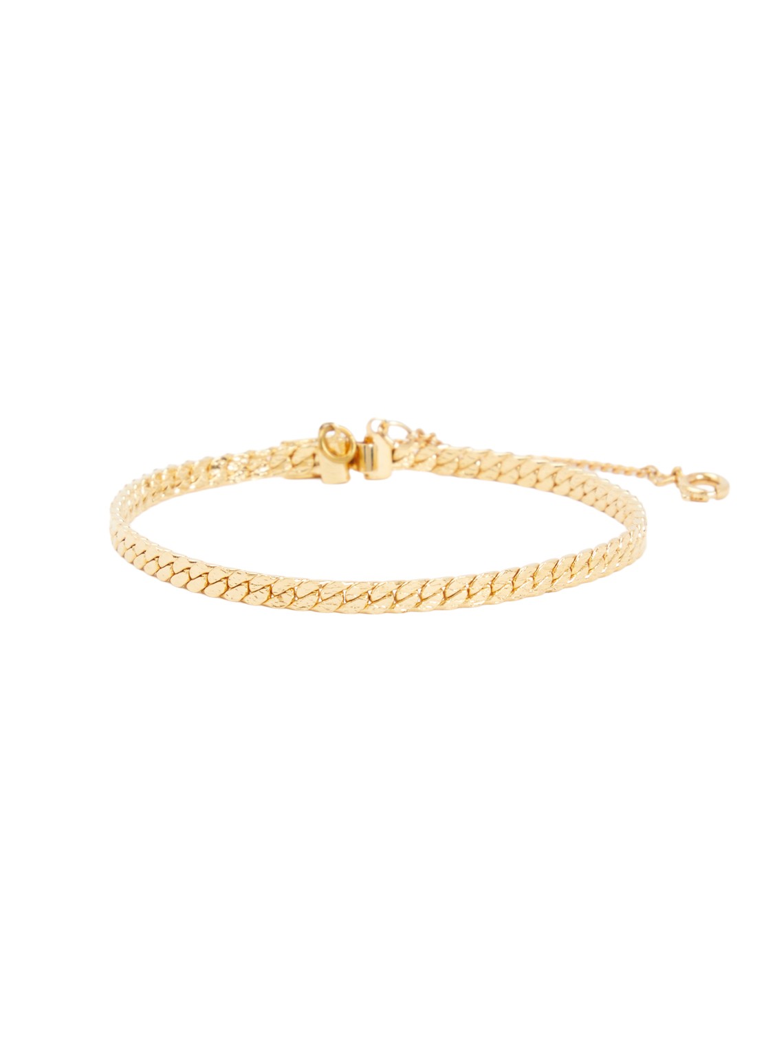 Kroonjuweeltjes Nahema armband verguld - voorkant 3 goud