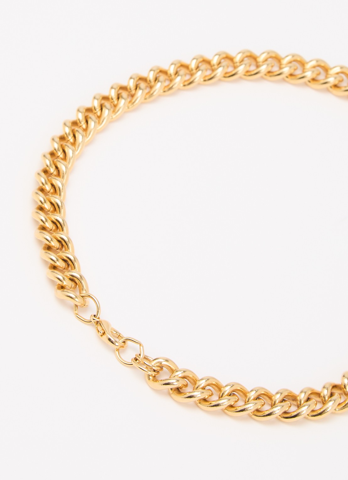 Kroonjuweeltjes Portofino ketting verguld - detail 2 goud