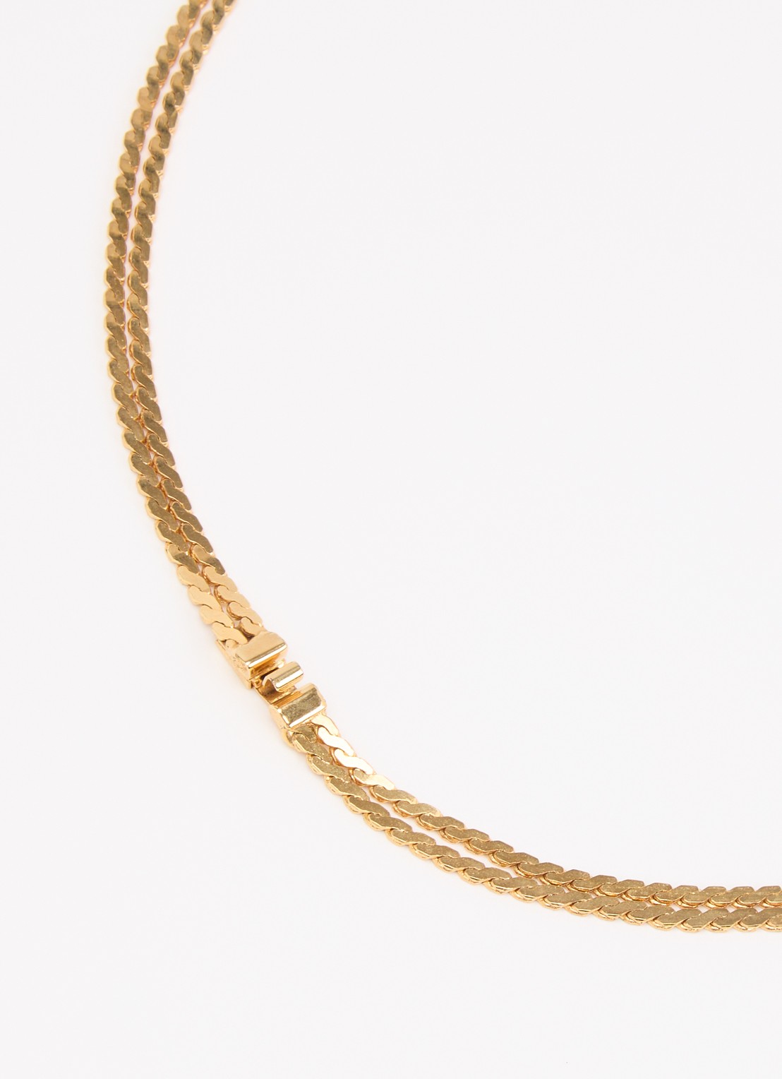 Kroonjuweeltjes Sanremo ketting verguld - detail 2 goud