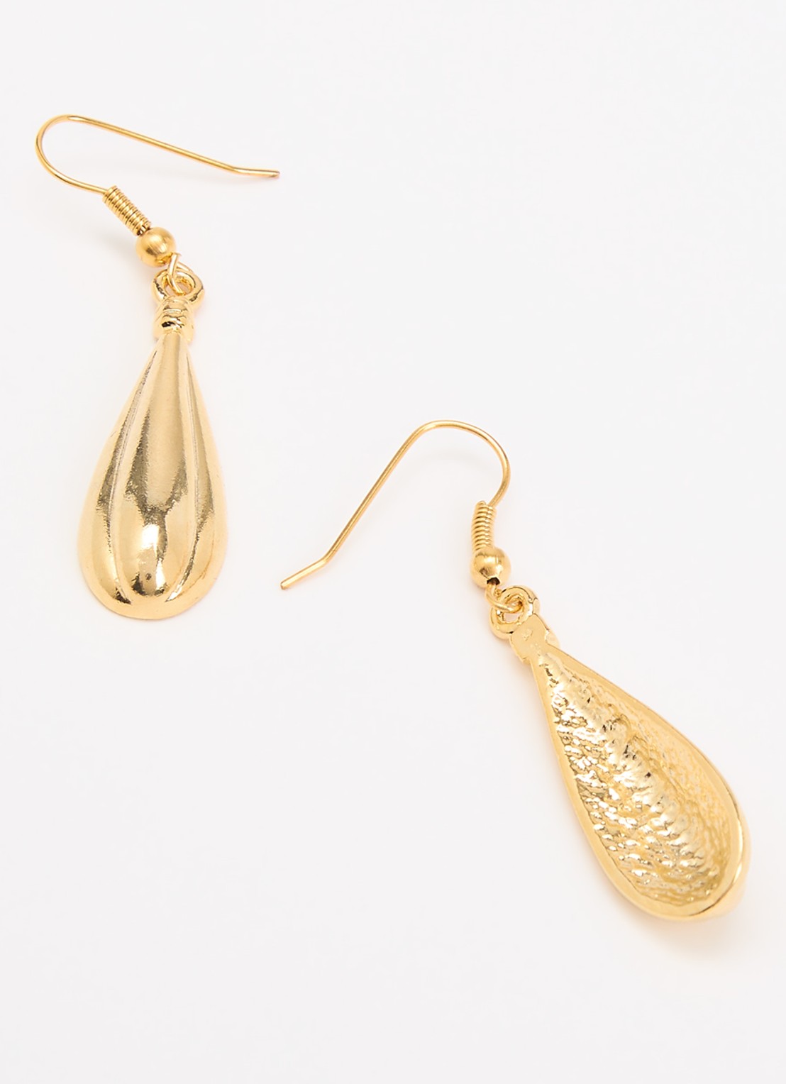 Kroonjuweeltjes Vega Spiraal oorhangers verguld - detail goud