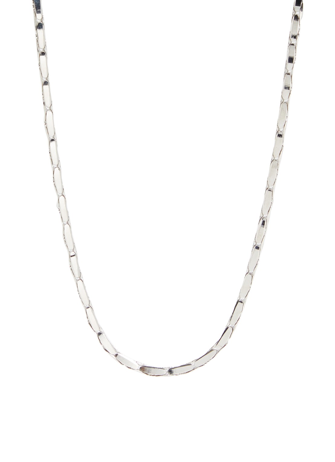 Kroonjuweeltjes Venezia ketting - voorkant zilver