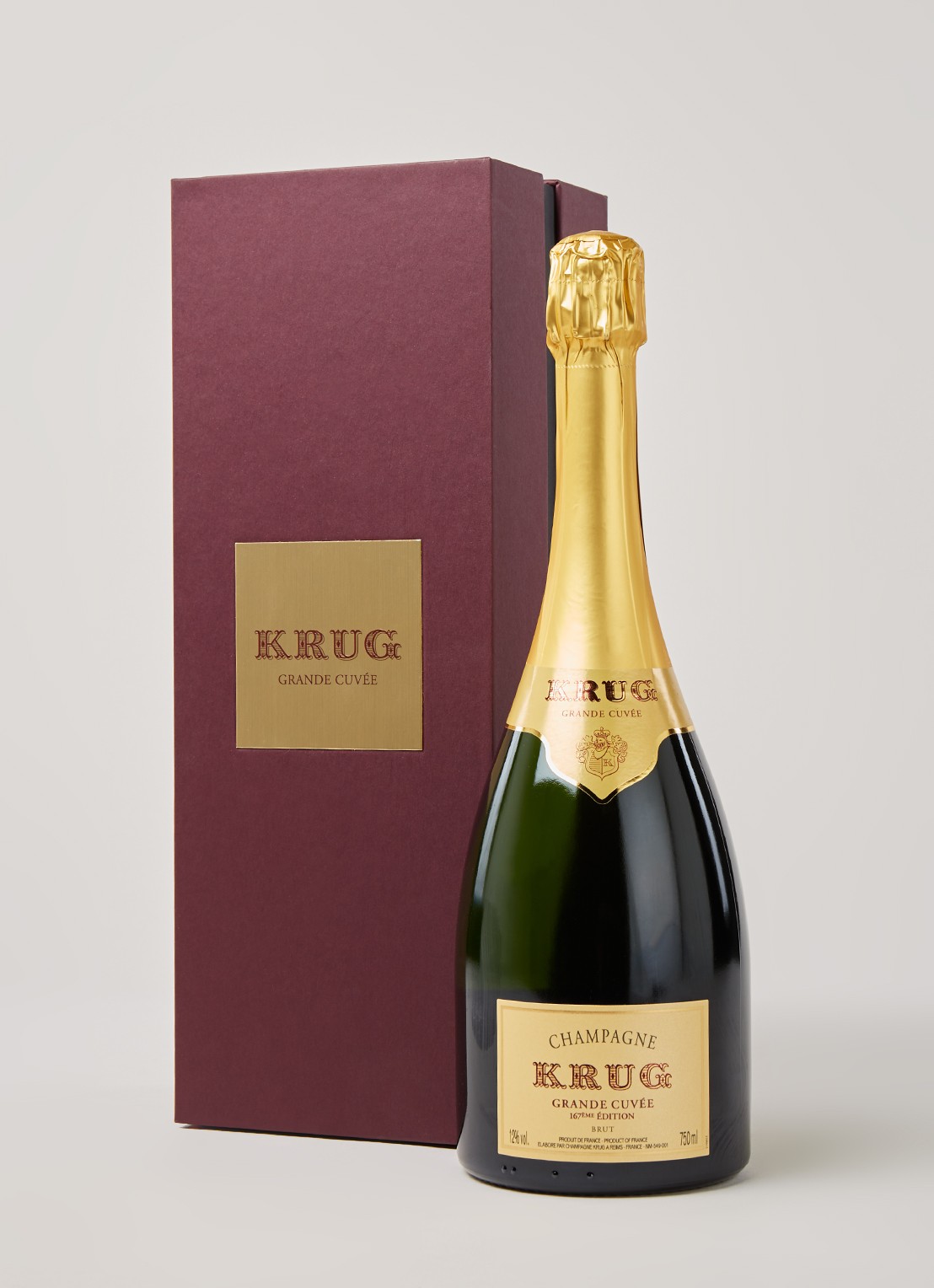 Krug Grand Cuvée Brut champagne 170 Ème Édition 750 ml - voorkant 2 undefined