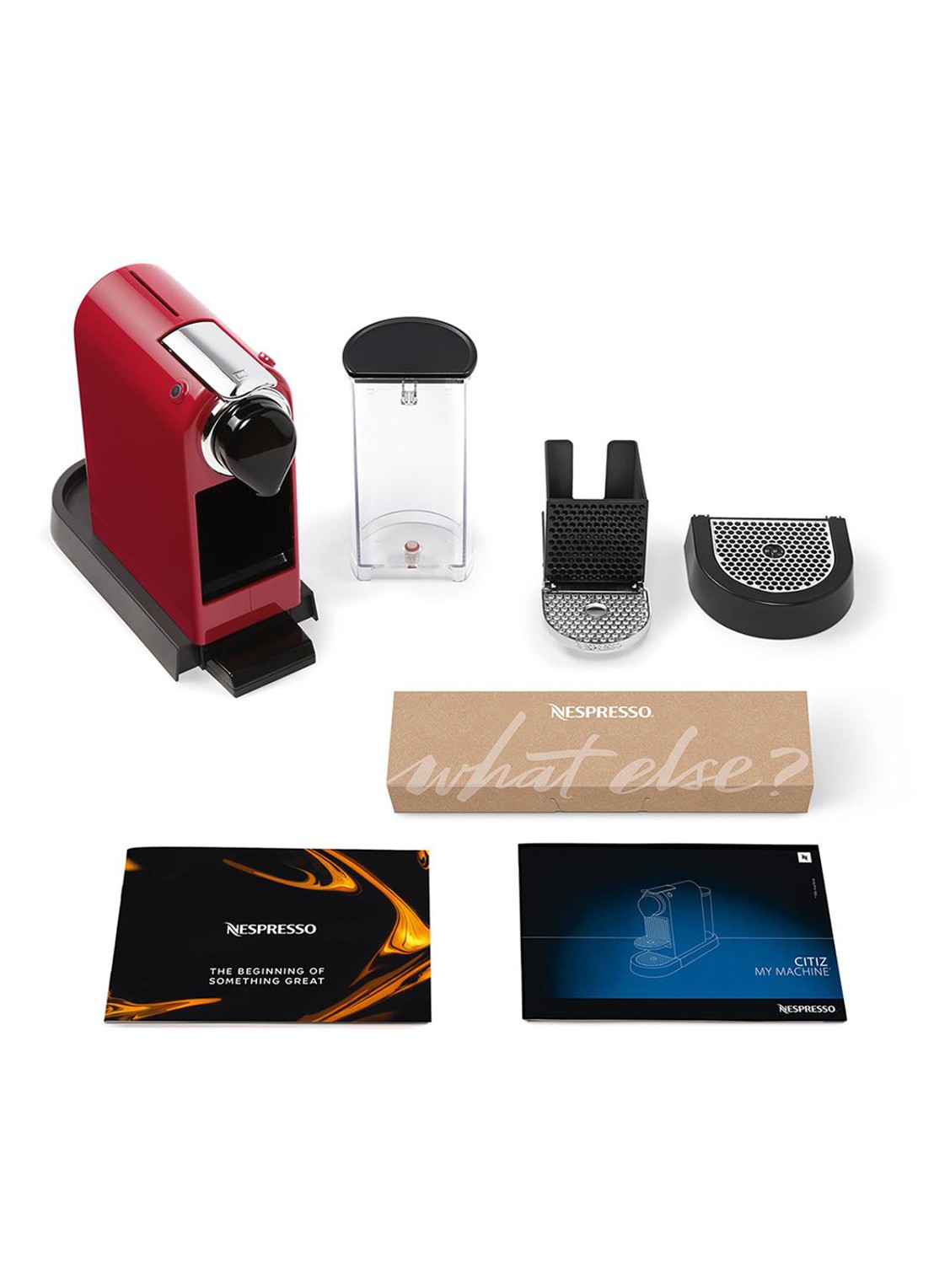 Krups CitiZ Nespresso machine XN7405 - detail 3 steenrood