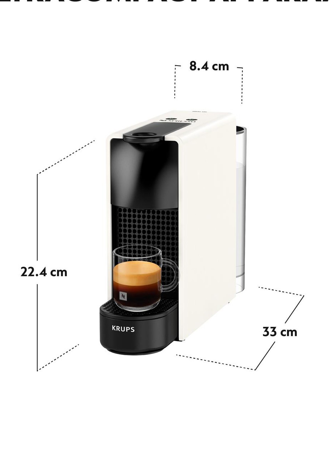 Krups Essenza Mini Nespresso machine XN1101 - achterkant 8 wit