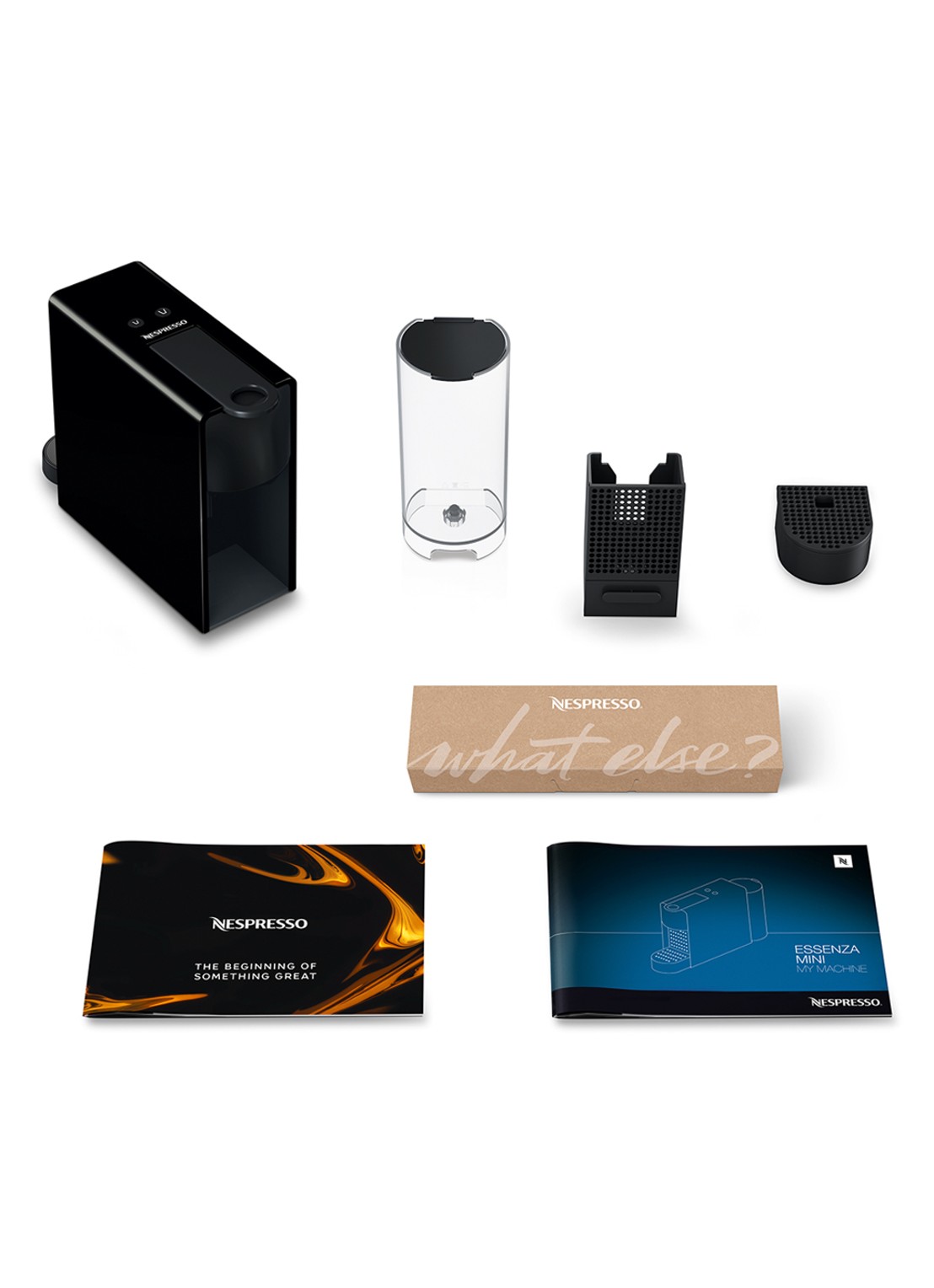 Krups Essenza Mini Nespresso machine XN1108 - detail 4 diepzwart