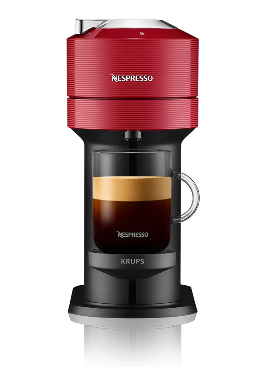Krups Vertuo Next Nespresso machine XN9105 - voorkant cranberryrood