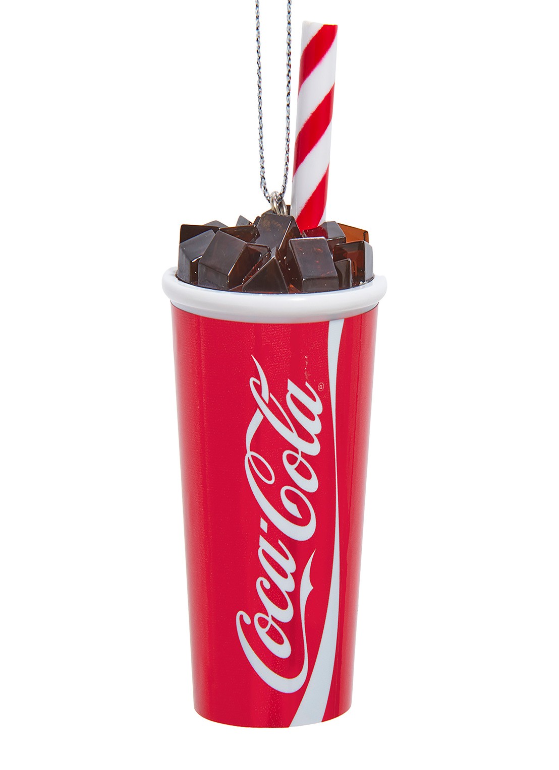 Kurt Adler Coca Cola kersthanger 10 cm - voorkant rood