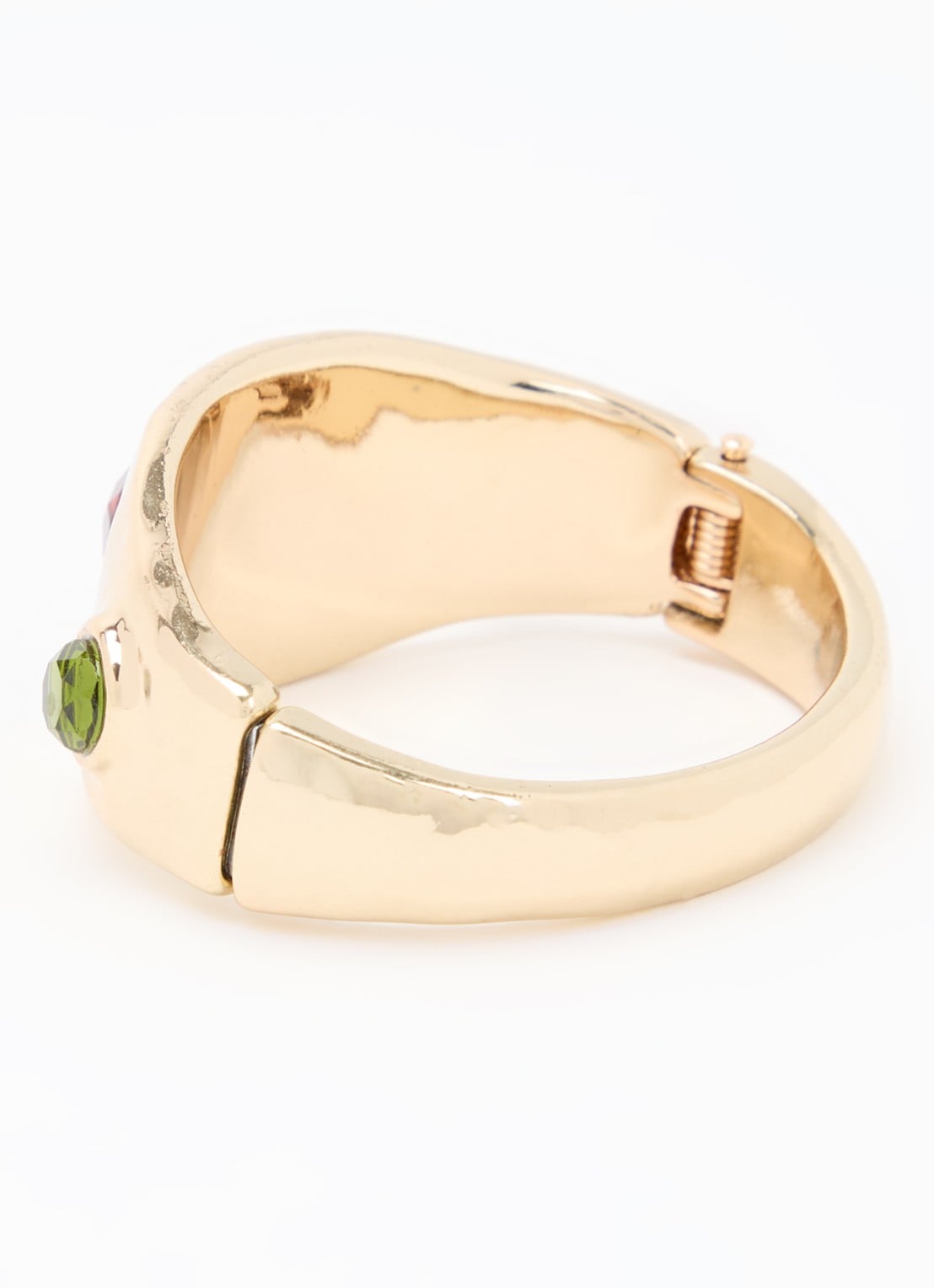 Kurt Geiger Bangle met kristal  - detail goud