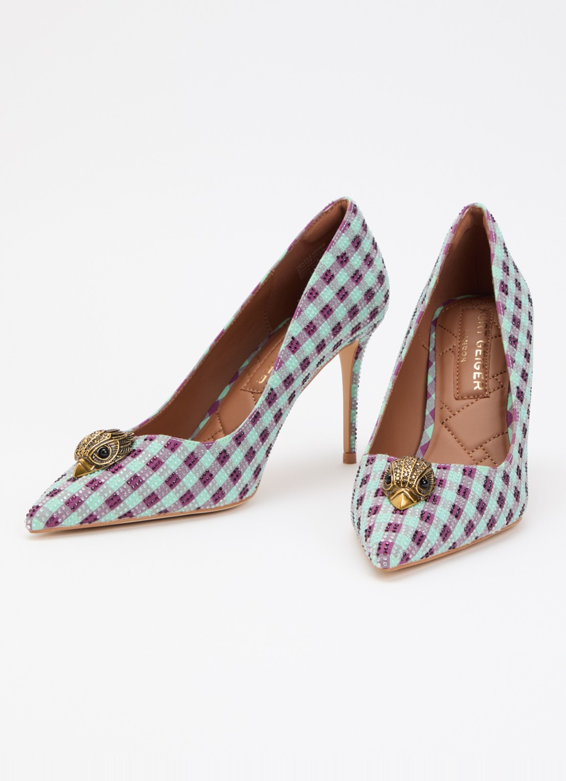 Kurt Geiger Belgravia pump met strass - detail 2 multicolor