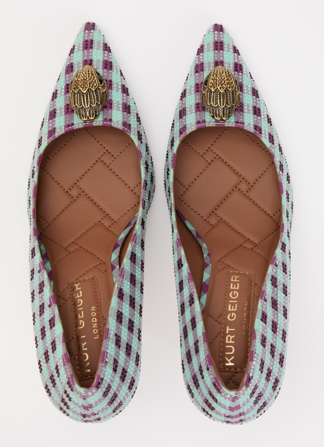 Kurt Geiger Belgravia pump met strass - detail 3 multicolor