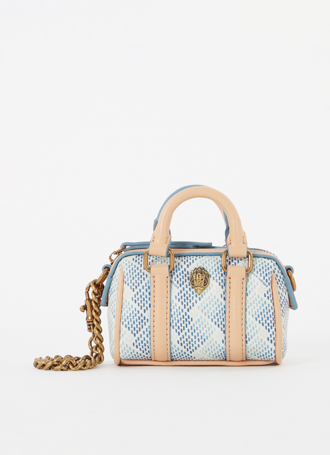 Kurt Geiger Camden mini tas met grafische print • Blauw • de Bijenkorf
