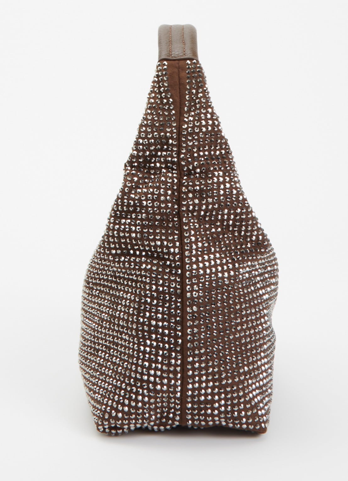 Kurt Geiger Chelsea Small handtas met strass - detail 4 bruin