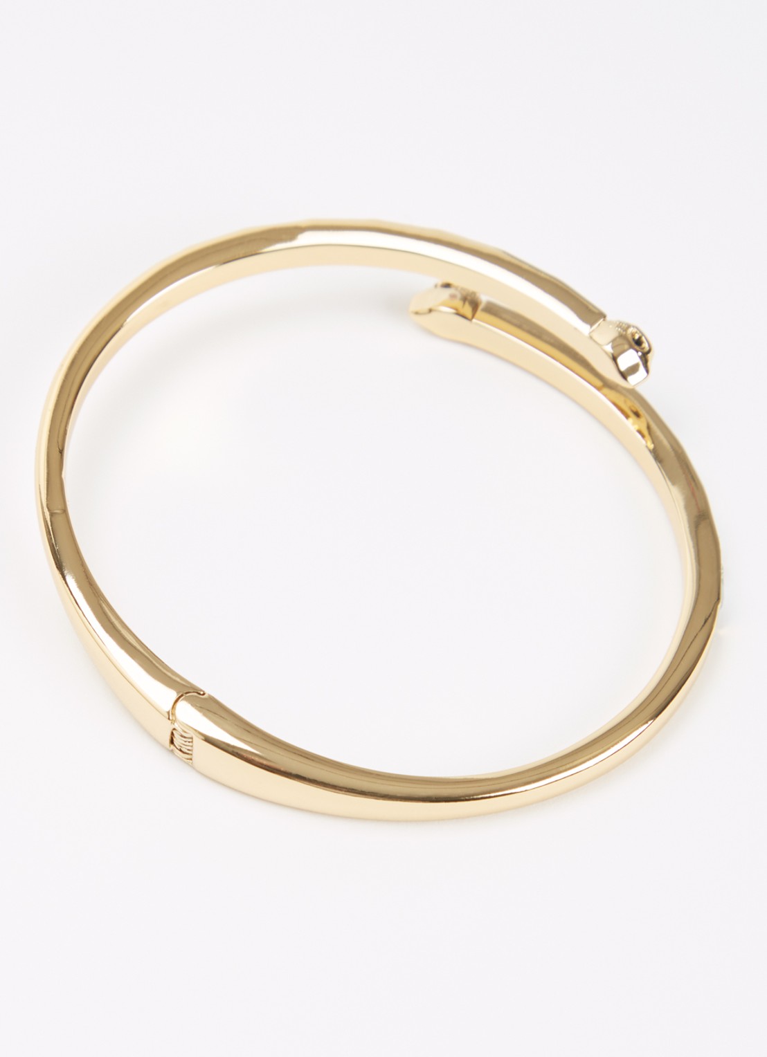 Kurt Geiger Eagle Bagette bangle met kristal - detail wit