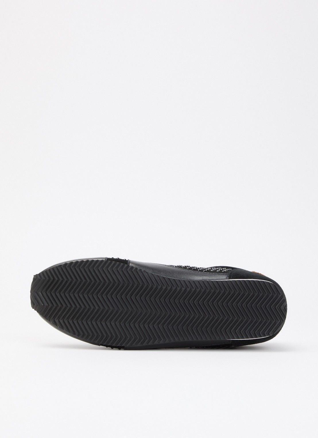 Kurt Geiger Islington sneaker van suède met strass en details van leer - detail 4 zwart